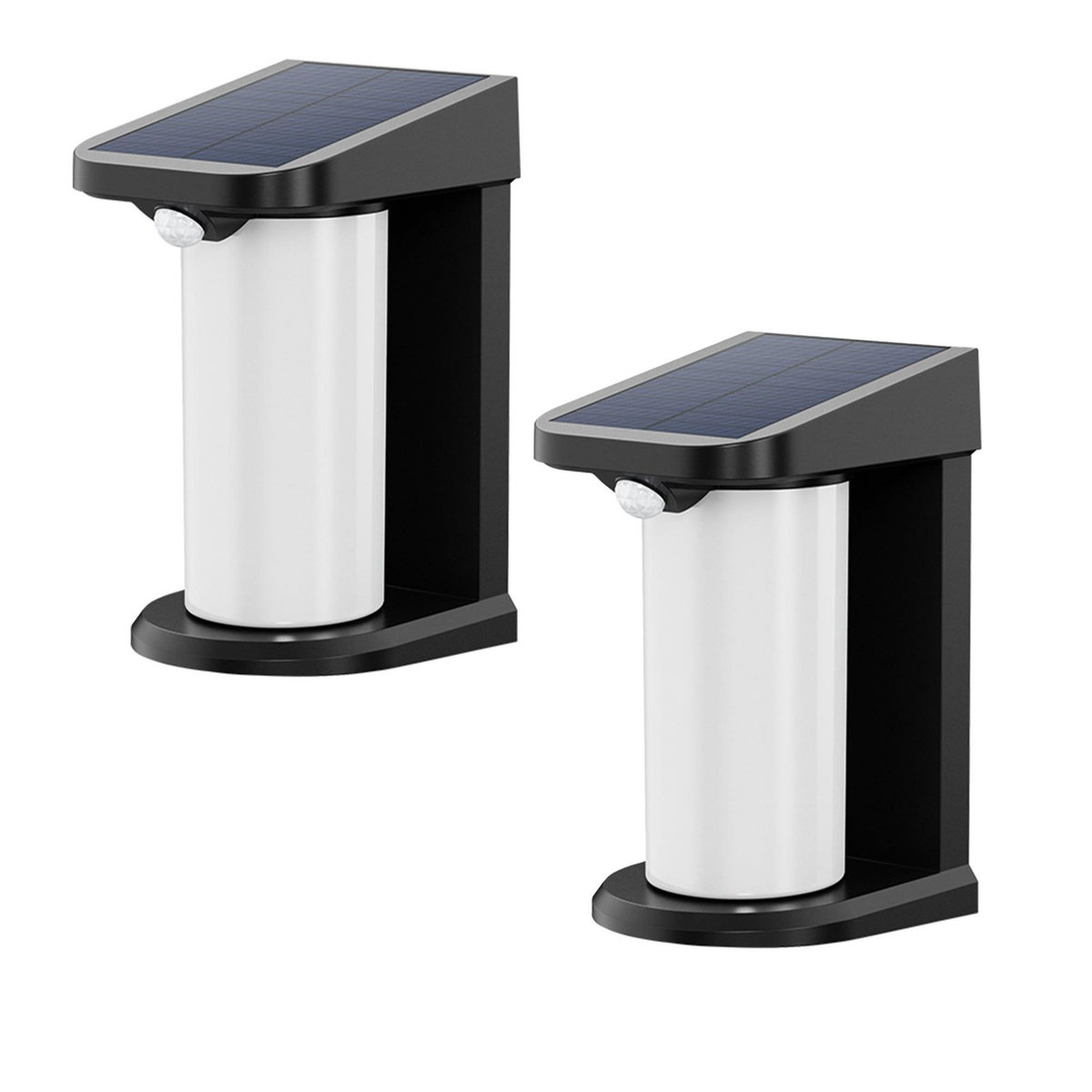 Lumisky Lot de 2 projecteurs solaires LUSTY Noir Plastique H18cm