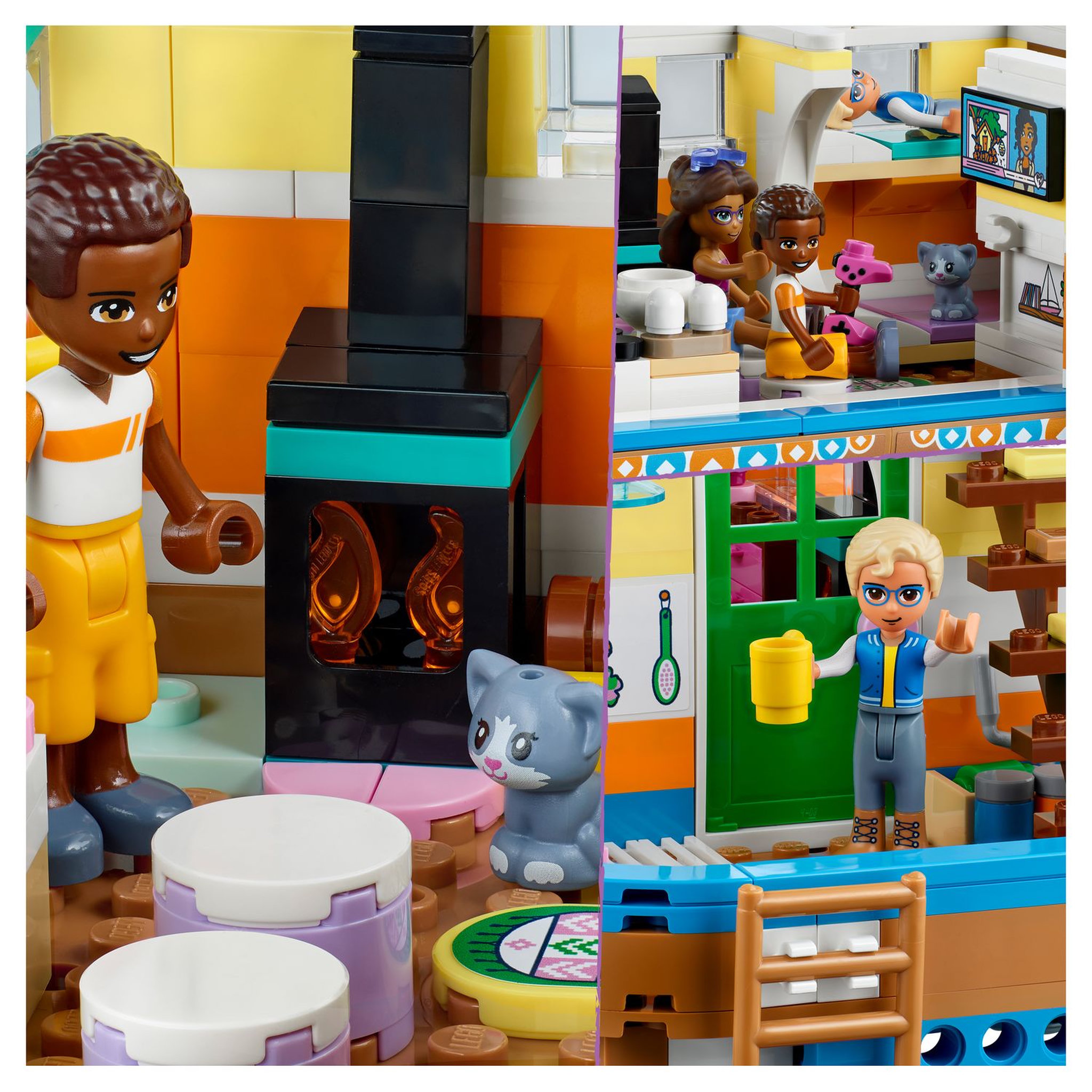 Voir la diapositive 7 : LEGO Friends 41702 - La péniche