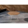 Voir la diapositive 5 : Paris Prix Table de Jardin Design  San Vito  120cm Beige & Naturel