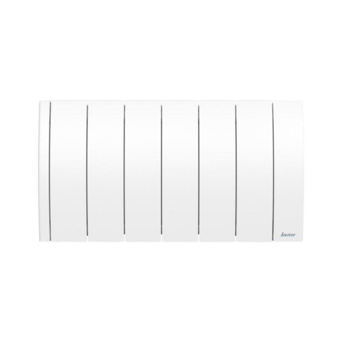 Sauter Radiateur électrique connecté IPALA bas 700W blanc - inertie fluide