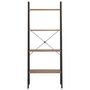 Voir la diapositive 3 : VIDAXL Etagere sur pied 4 niveaux Marron fonce et noir 56x35x140 cm