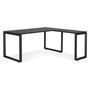 Voir la diapositive 4 : Paris Prix Bureau Design  Abigano  170cm Noir