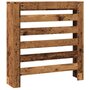 Voir la diapositive 2 : VIDAXL Cache-radiateur vieux bois 78x20x82 cm bois d'ingenierie