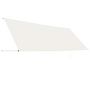 Voir la diapositive 4 : VIDAXL Auvent retractable 400x150 cm Creme
