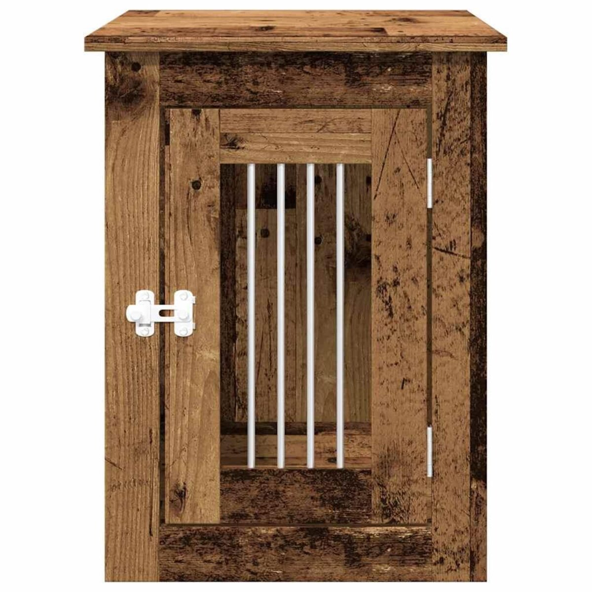 VIDAXL Meuble de cage chien vieux bois 45x62x59 cm bois d'ingenierie