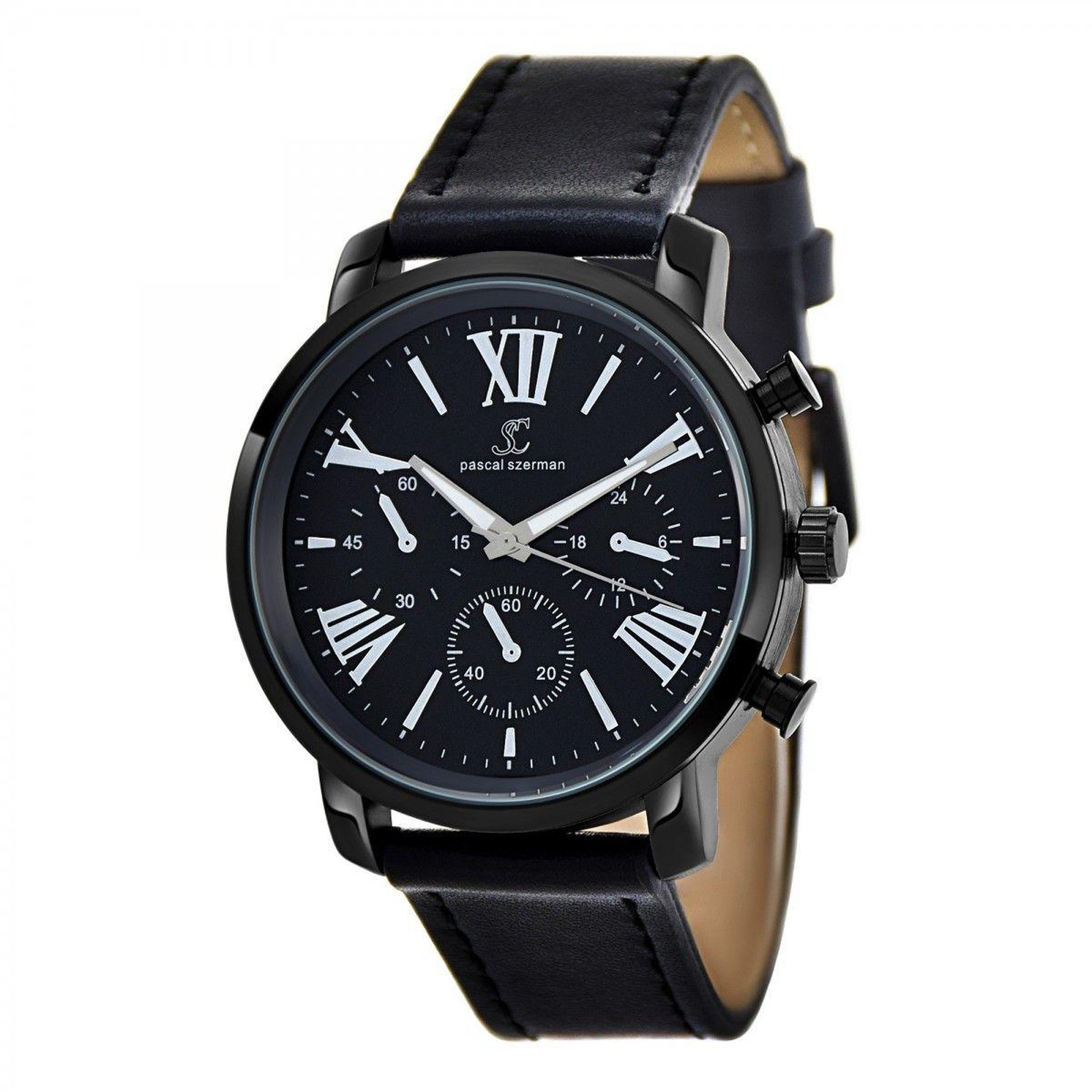 Voir la diapositive 1 : SC CRYSTAL Montre homme quartz par Pascal Szerman