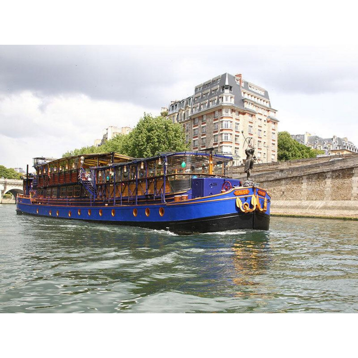 Smartbox Croisière de 2h sur la Seine avec déjeuner et cocktail - Coffret Cadeau Gastronomie