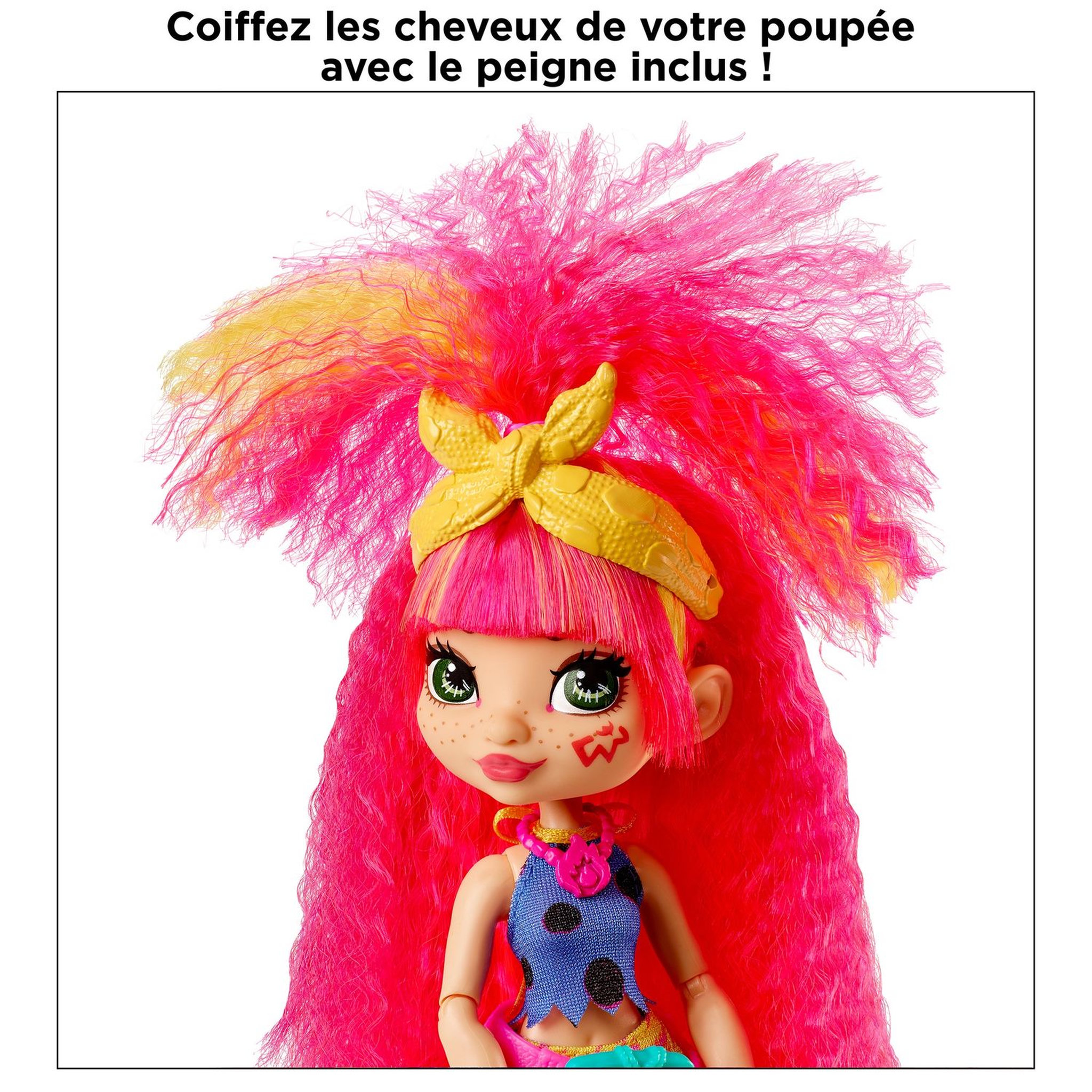 Voir la diapositive 3 : MATTEL Cave Club - Poupée Emberly et accessoires