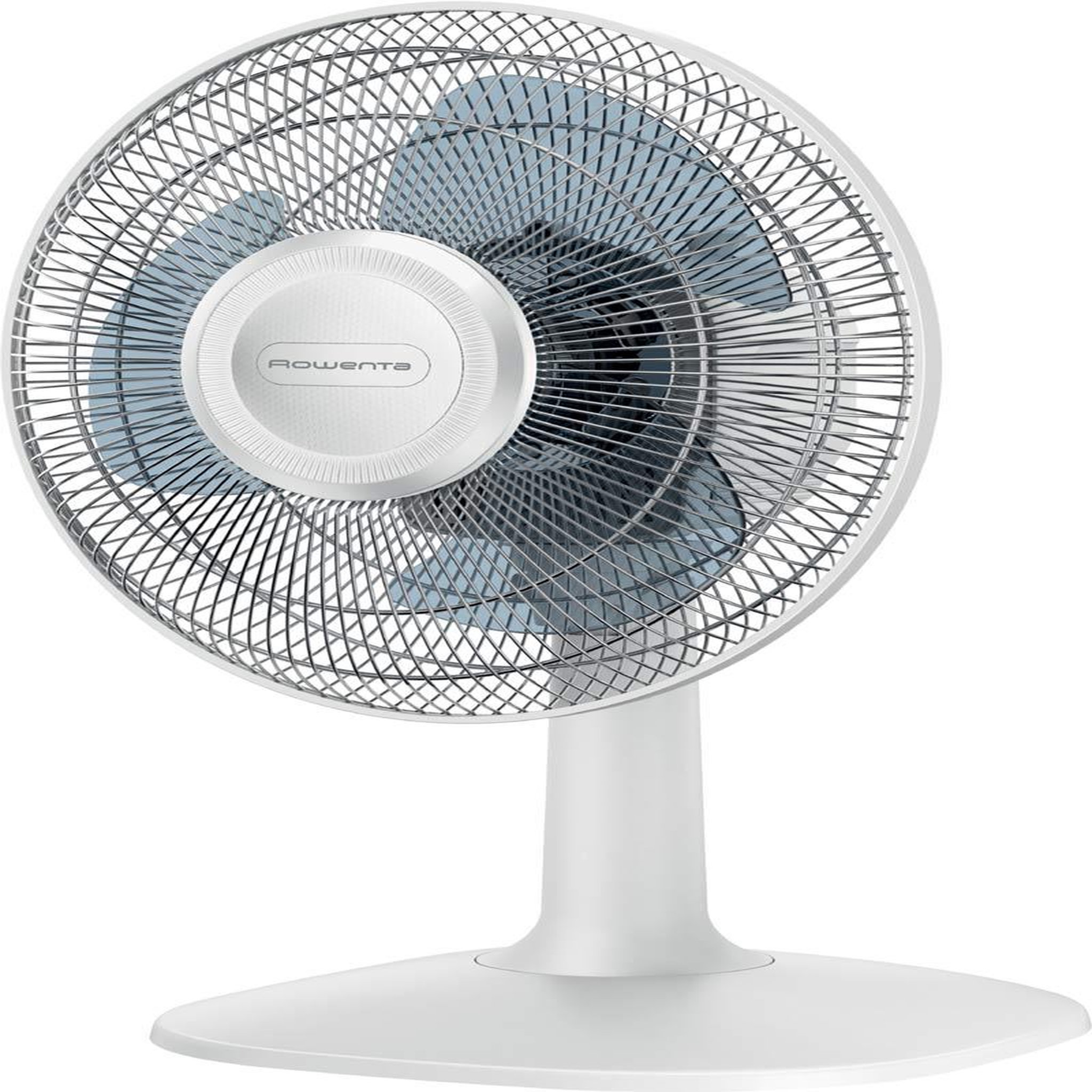 Voir la diapositive 1 : ROWENTA Ventilateur de table 30cm 28w 2 vitesses blanc - VU2310F0