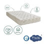 Voir la diapositive 3 : P'TIT LIT Matelas Bébé Coton Bio - 60x120x10 cm - 100% Coton - Déhoussable - Sans traitement chimique