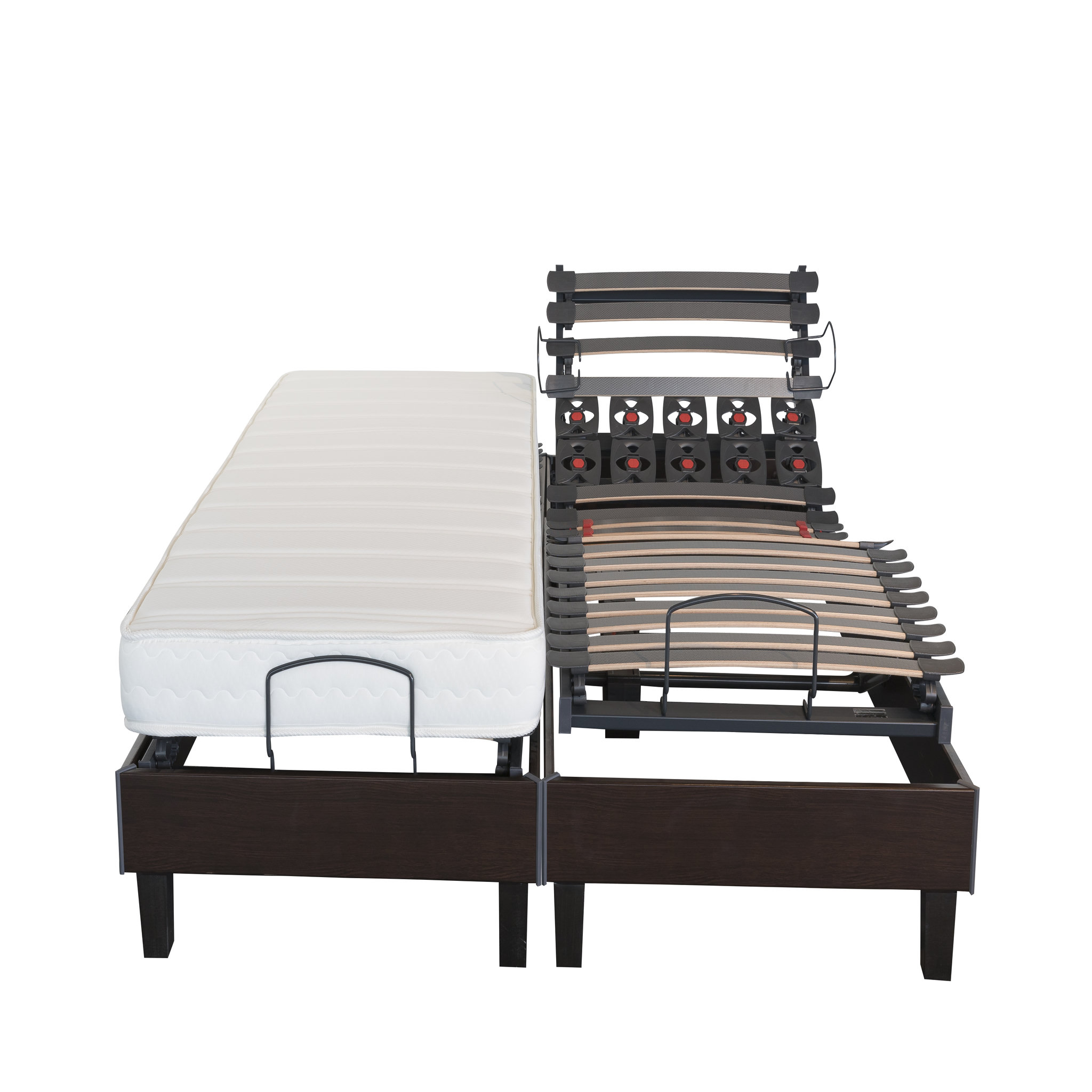 Voir la diapositive 1 : PRESTIGE Collection Ensemble relaxation TPR mousse mémoire de forme 180x200 cm CONFORT MEMORY
