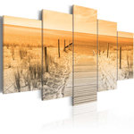 Paris Prix Tableau Imprimé  Orange Beach. Coloris disponibles : Multicolore