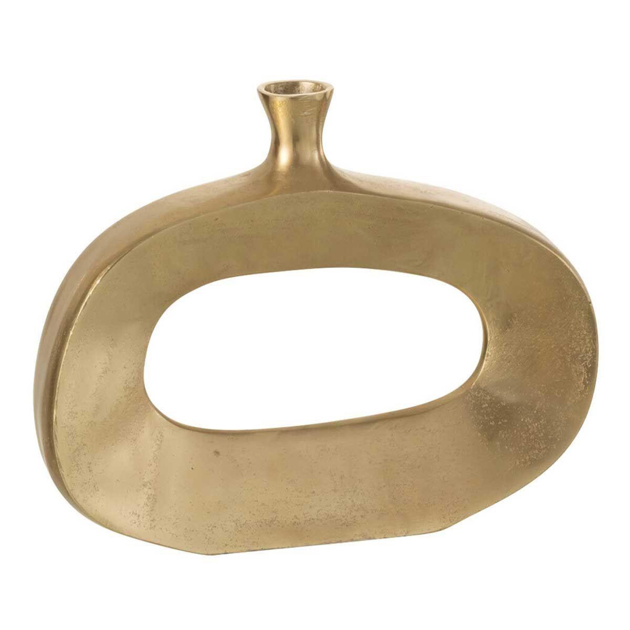 J-LINE Vase ovale design  nina  23cm or