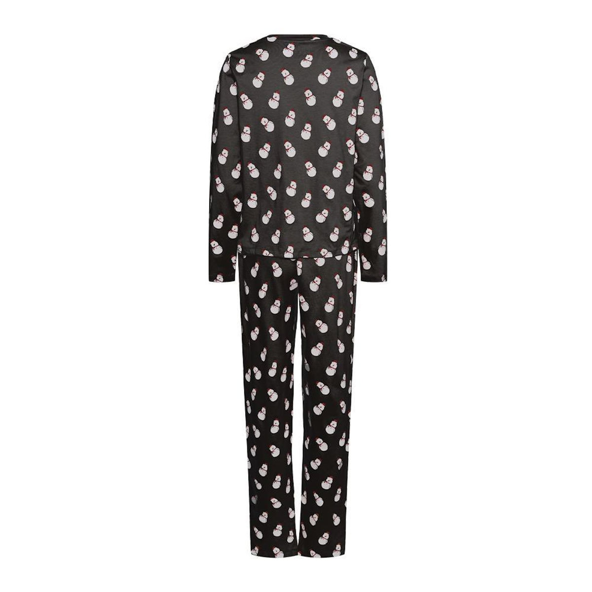 Pieces Pyjama Noir Femme Pieces Naya Xmas