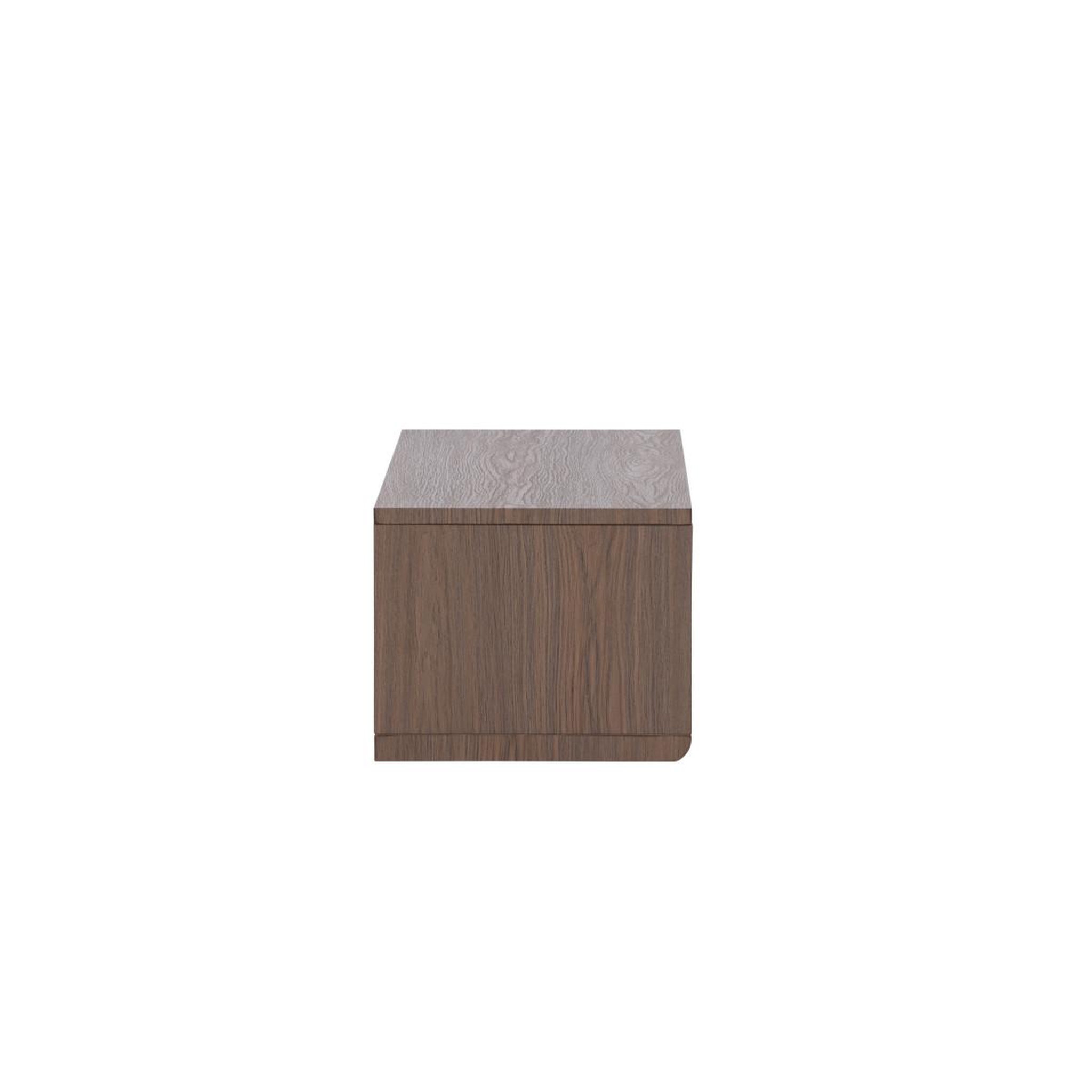 Voir la diapositive 2 : Paris Prix Meuble tv 2 tiroirs  dragh  100cm moka