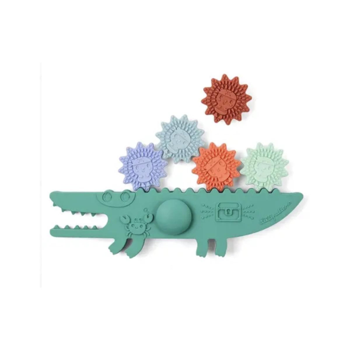 LILLIPUTIENS crocodile balancier - jouet pour le bain
