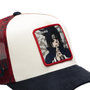Voir la diapositive 3 : CAPSLAB Casquette trucker avec filet en sergé de coton/mesh Naruto Sharingan