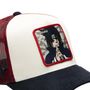 Voir la diapositive 3 : CAPSLAB Casquette trucker avec filet en sergé de coton/mesh Naruto Sharingan