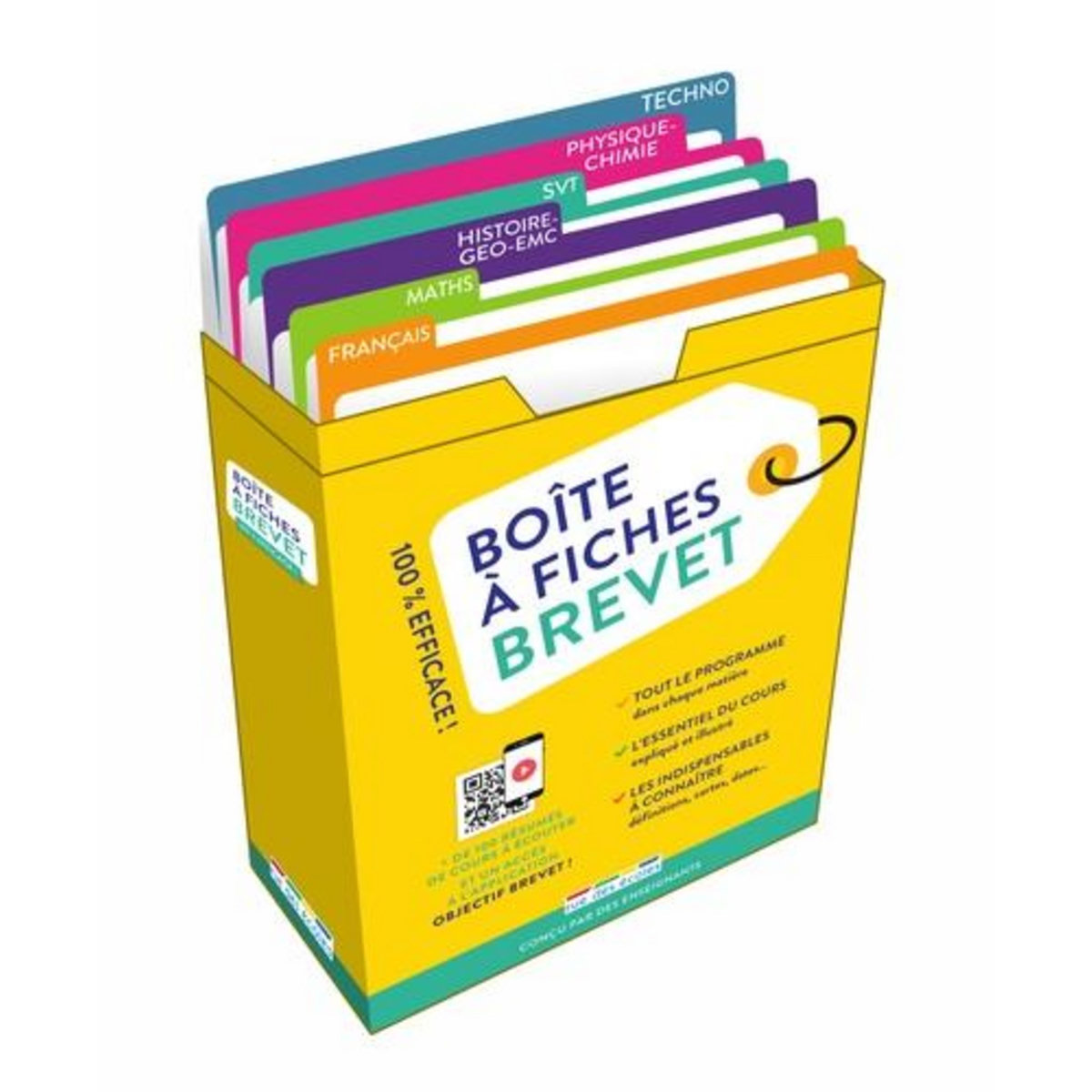 BOITE A FICHES BREVET. 180 FICHES POUR REUSSIR SON BREVET ! EDITION 2026, Richard Cyril