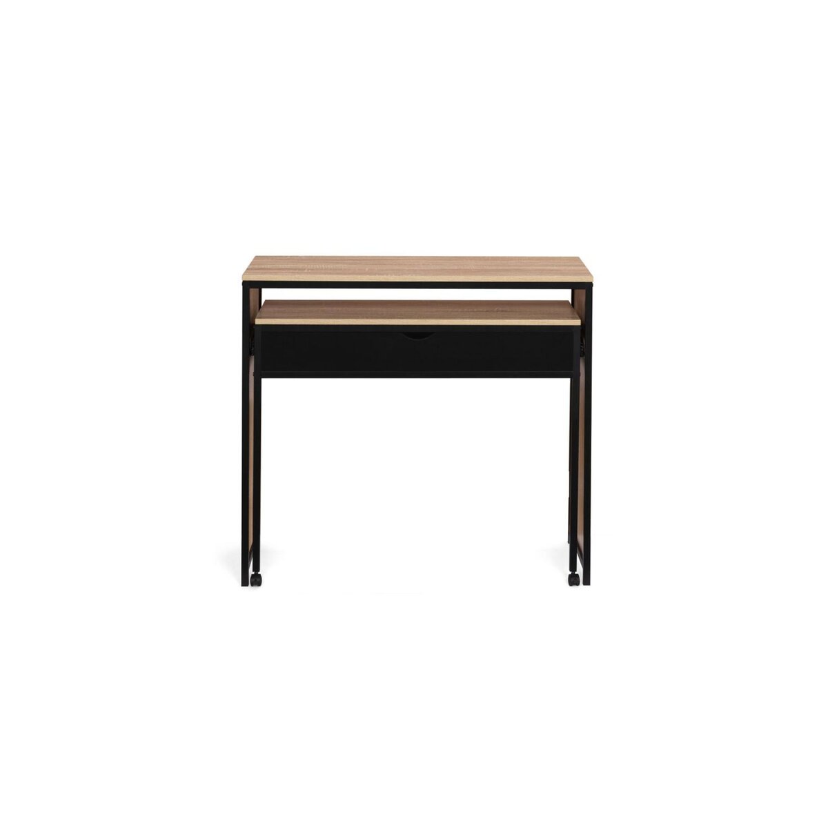 Bureau extensible 1 tiroir L98.5 cm QUEENS