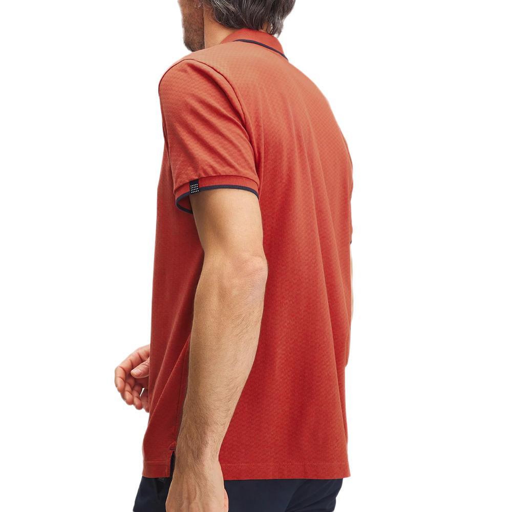 Voir la diapositive 2 : TBS Polo terracotta Homme TBS Nory