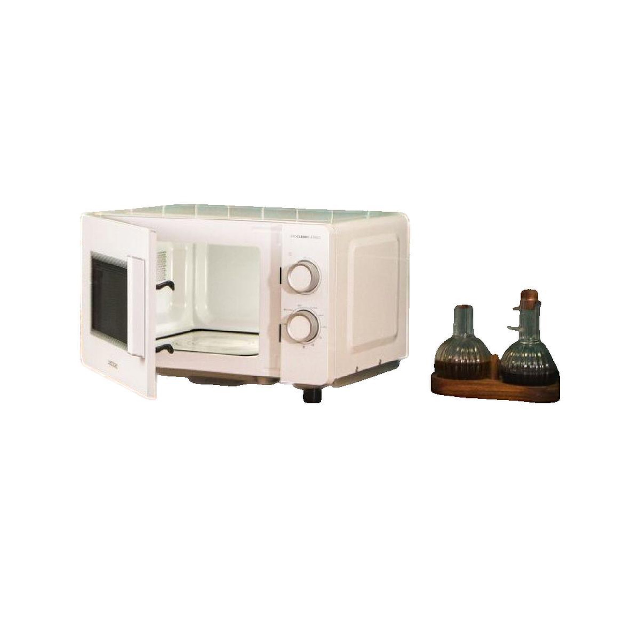 Voir la diapositive 2 : CECOTEC Micro-ondes Cecotec Proclean 3120 Flatbed avec grill 700W blanc