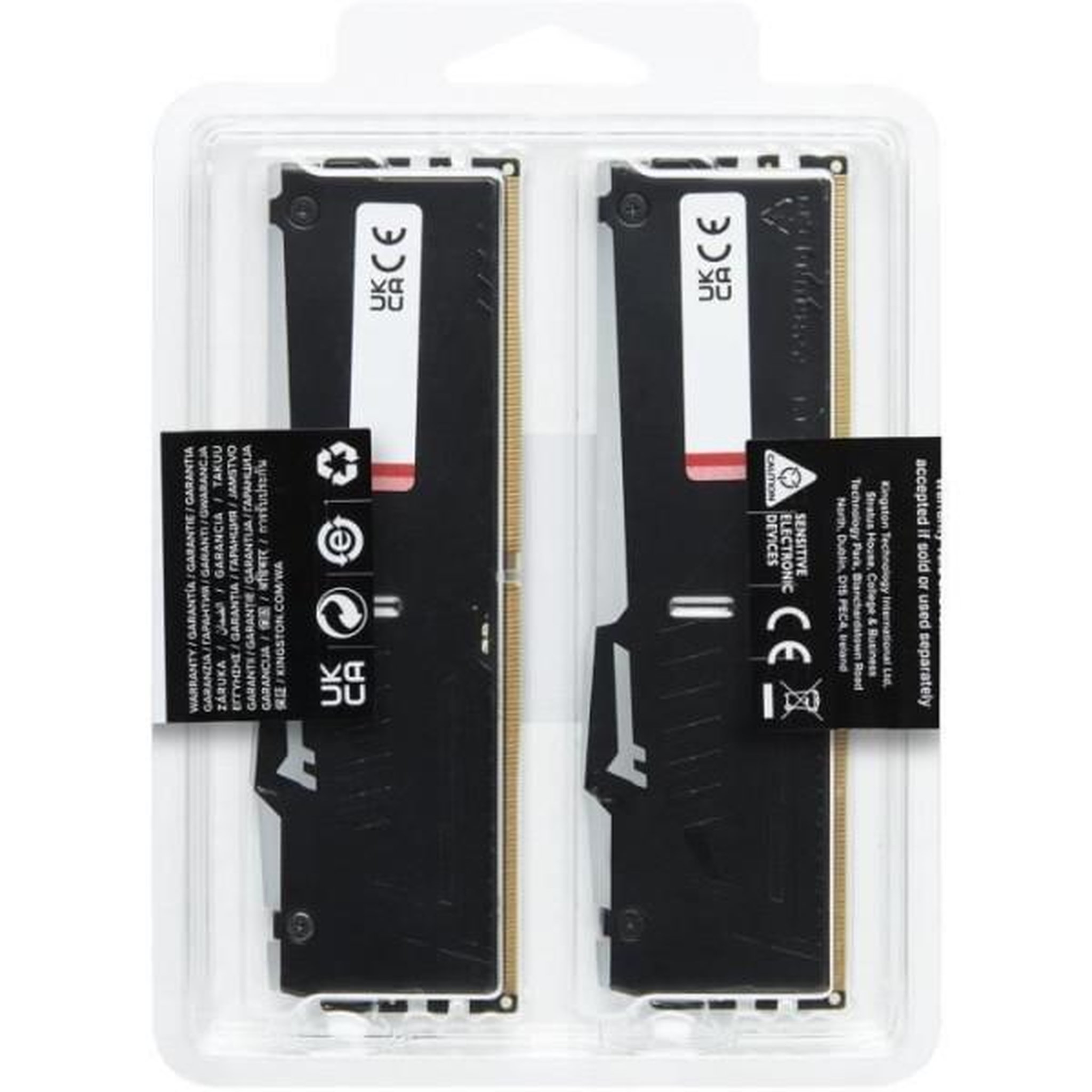 Voir la diapositive 6 : Kingston Mémoire DDR5 - KINGSTON - FURY Beast RGB EXPO - 32 Go (2 x 16 Go) - 6000 Mhz - CL36