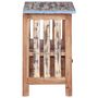 Voir la diapositive 5 : VIDAXL Table de chevet 41x30x50 cm bois d'acajou massif