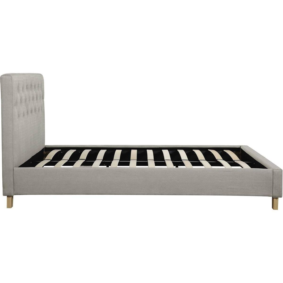 Habitat et Jardin Lit  Emmy  - 160 x 200 cm - Beige