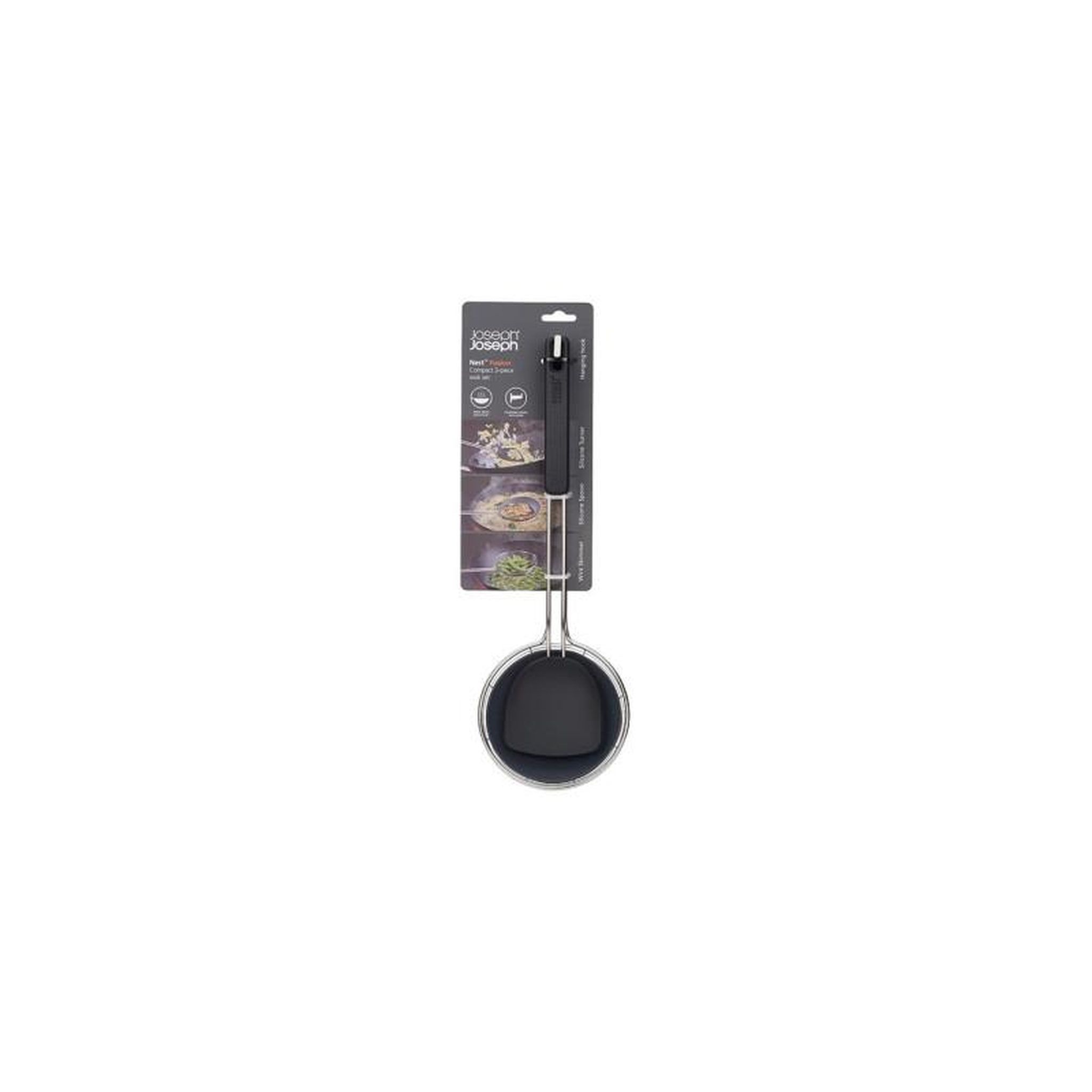 Voir la diapositive 5 : Joseph Joseph Ustensile de cuisine Joseph Joseph Ensemble de 3 ustensiles compacts Nest Fusion pour wok
