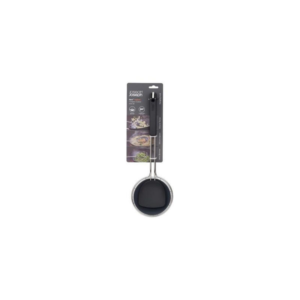 Joseph Joseph Ustensile de cuisine Joseph Joseph Ensemble de 3 ustensiles compacts Nest Fusion pour wok