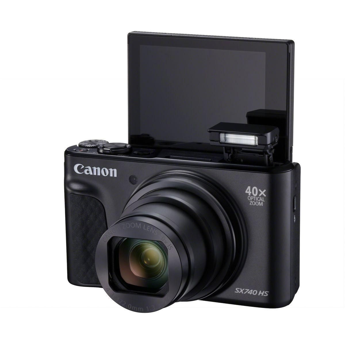 Canon Appareil photo Compact PowerShot sx740 HS Lite Noir
