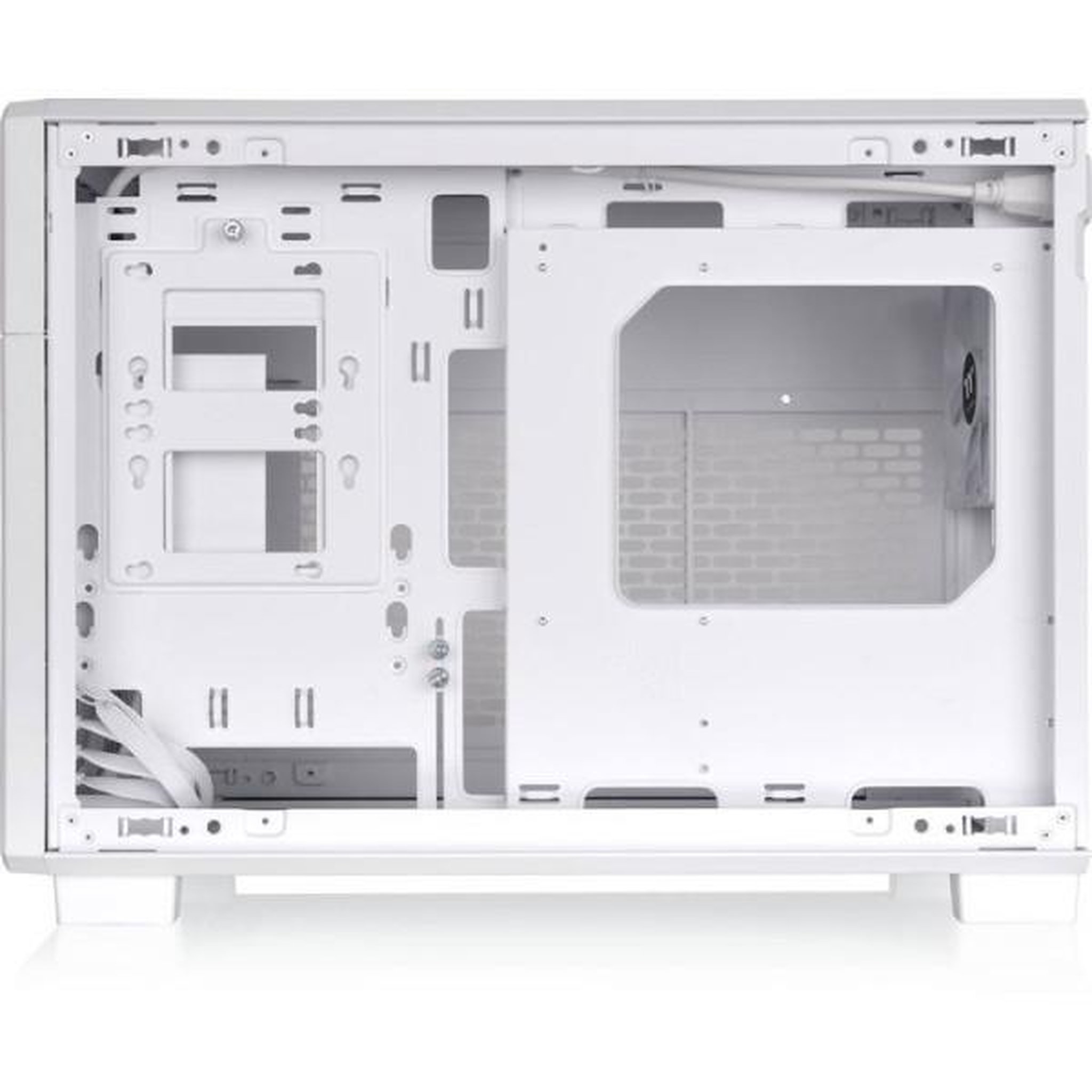 Voir la diapositive 2 : Thermaltake Boîtier PC - THERMALTAKE - TR200 Snow - Blanc - Mini tour - Format Micro-ATX