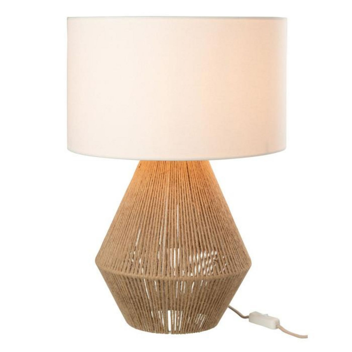 Paris Prix Lampe à Poser en Jute  Ficelles  51cm Naturel