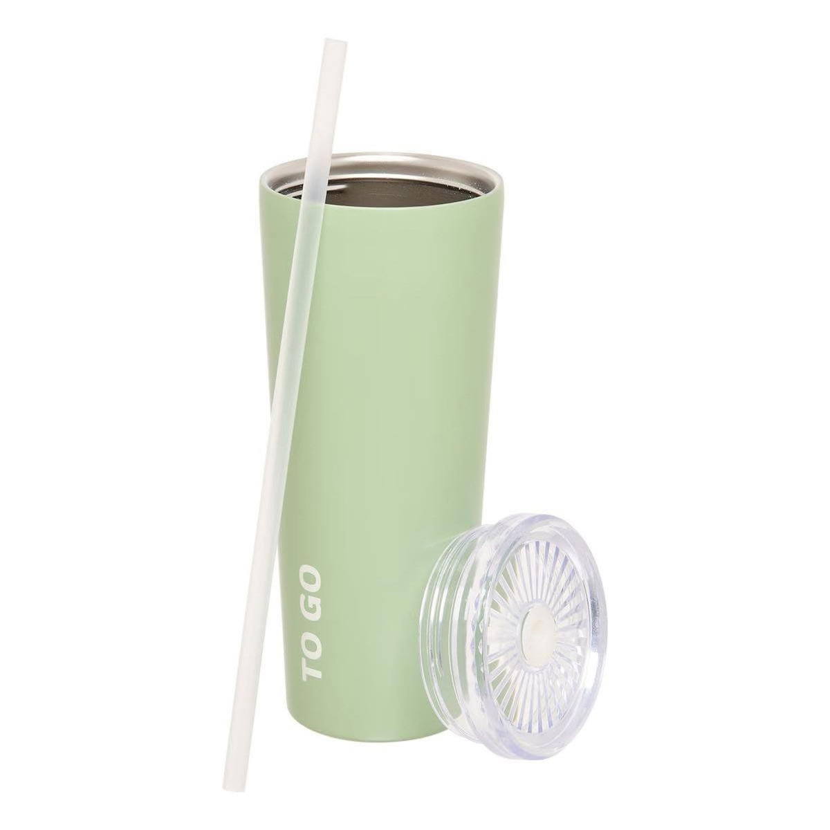 FIVE Gobelet Isotherme Avec Paille  To Go  0,7L Vert