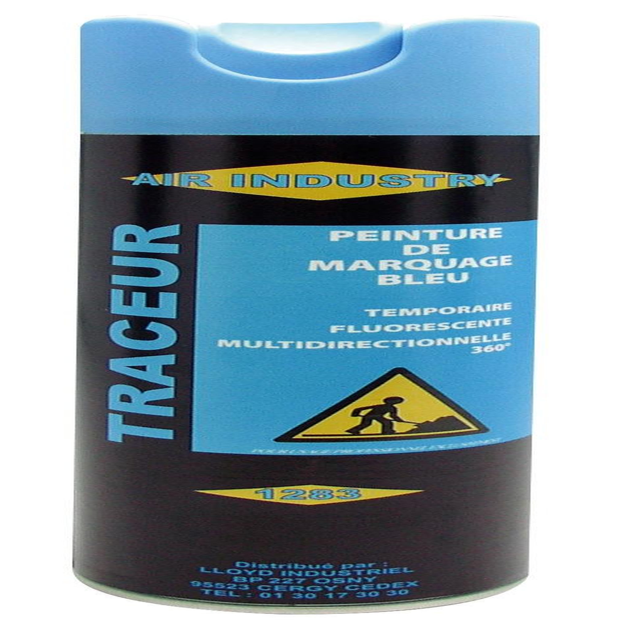 OUTIFRANCE Peinture de marquage temporaire Bleue fluo 500 mL