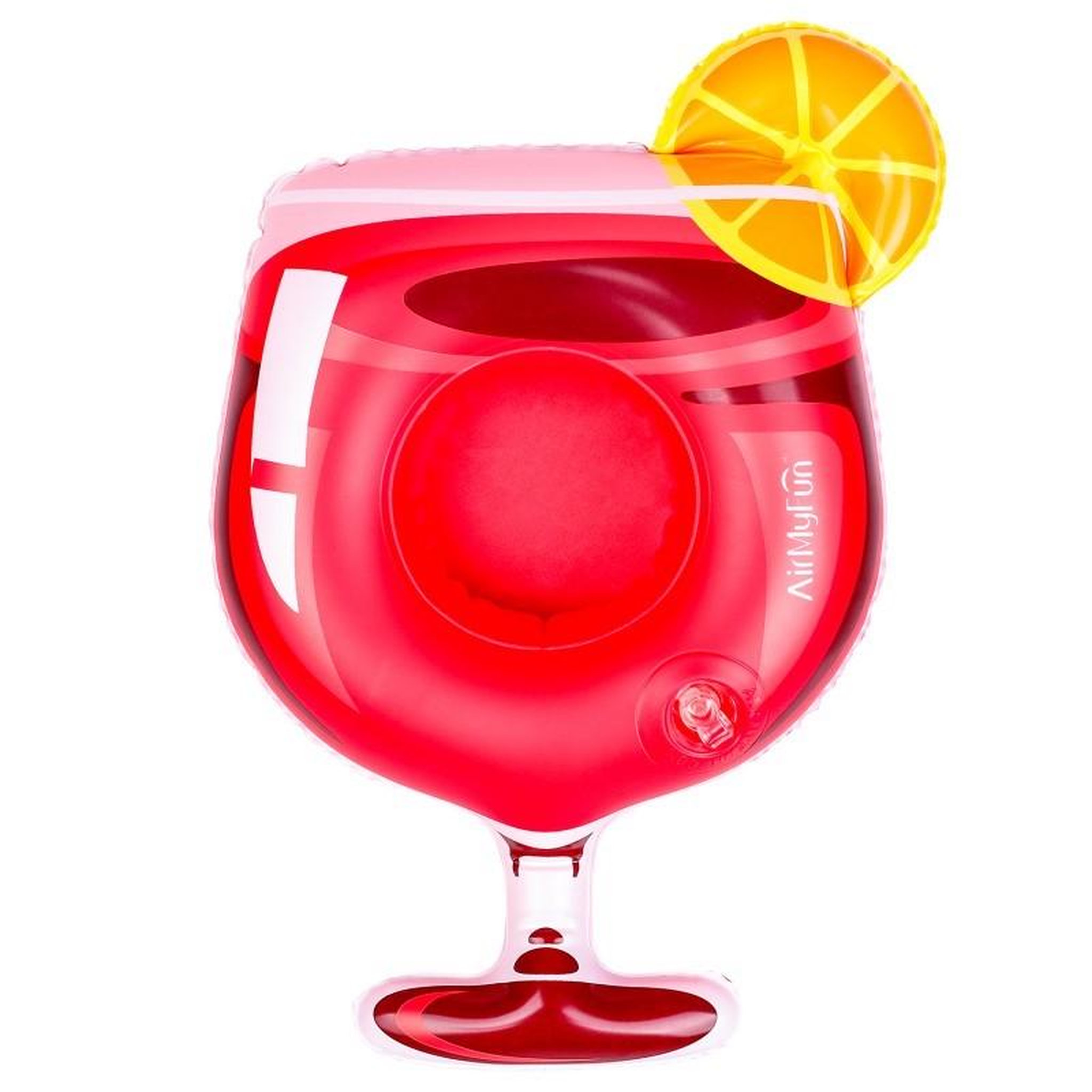 AIRMYFUN Porte Boisson Gonfable pour Piscine ou Plage, Flotteur, Accessoire d'Eau - Cocktail Passion 29x20cm