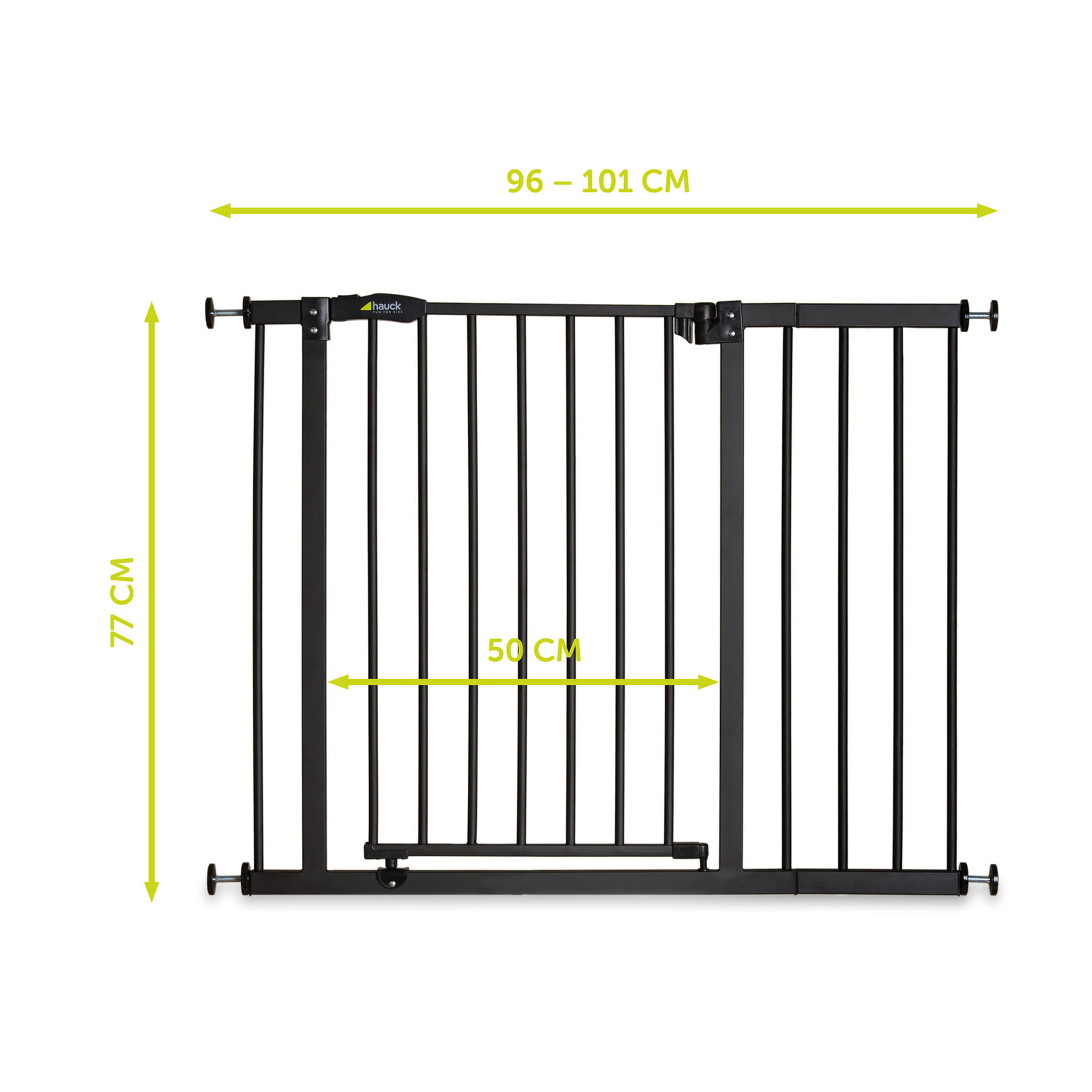 Voir la diapositive 2 : HAUCK Extension de barrière Close N Stop + 21cm