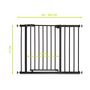 Voir la diapositive 2 : HAUCK Extension de barrière Close N Stop + 21cm