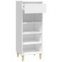 Voir la diapositive 4 : VIDAXL Armoire a chaussures Blanc 40x36x105 cm Bois d'ingenierie