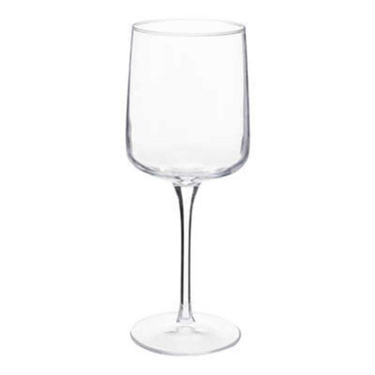 SECRET DE GOURMET Lot de 6 Verres à Vin  Flora  34cl Transparent