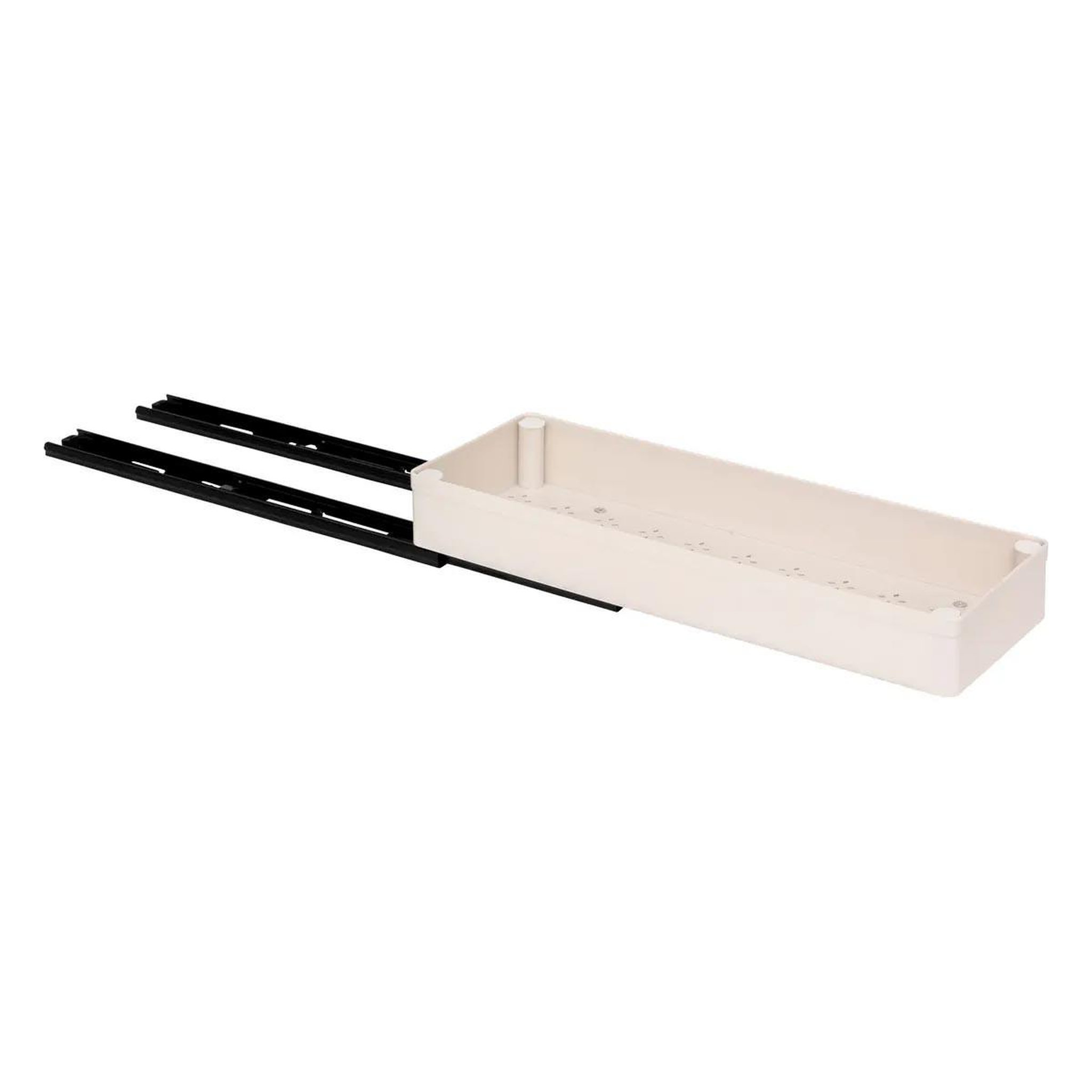 Voir la diapositive 2 : FIVE Organiseur coulissant  placards  13cm beige