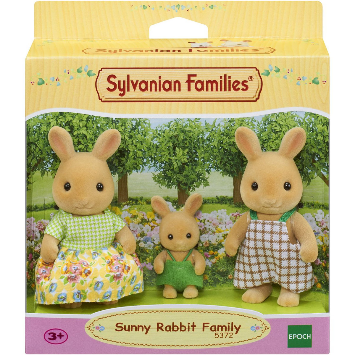 Sylvanian families  5372 Famille Lapin Caramel