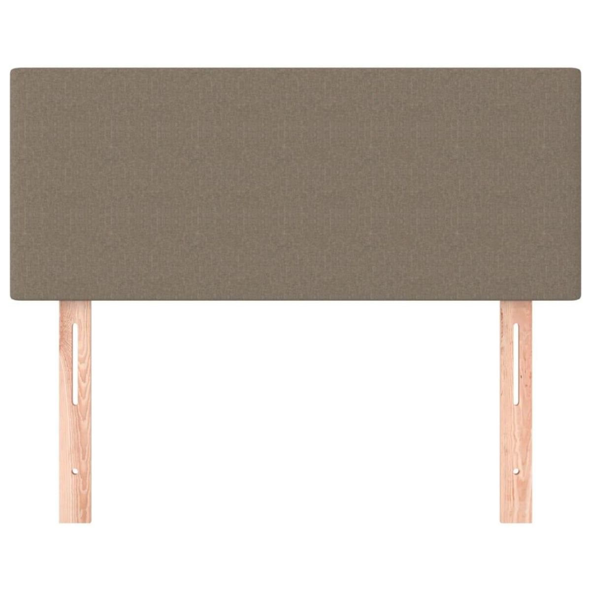 VIDAXL Tete de lit Taupe 90x5x78/88 cm Tissu