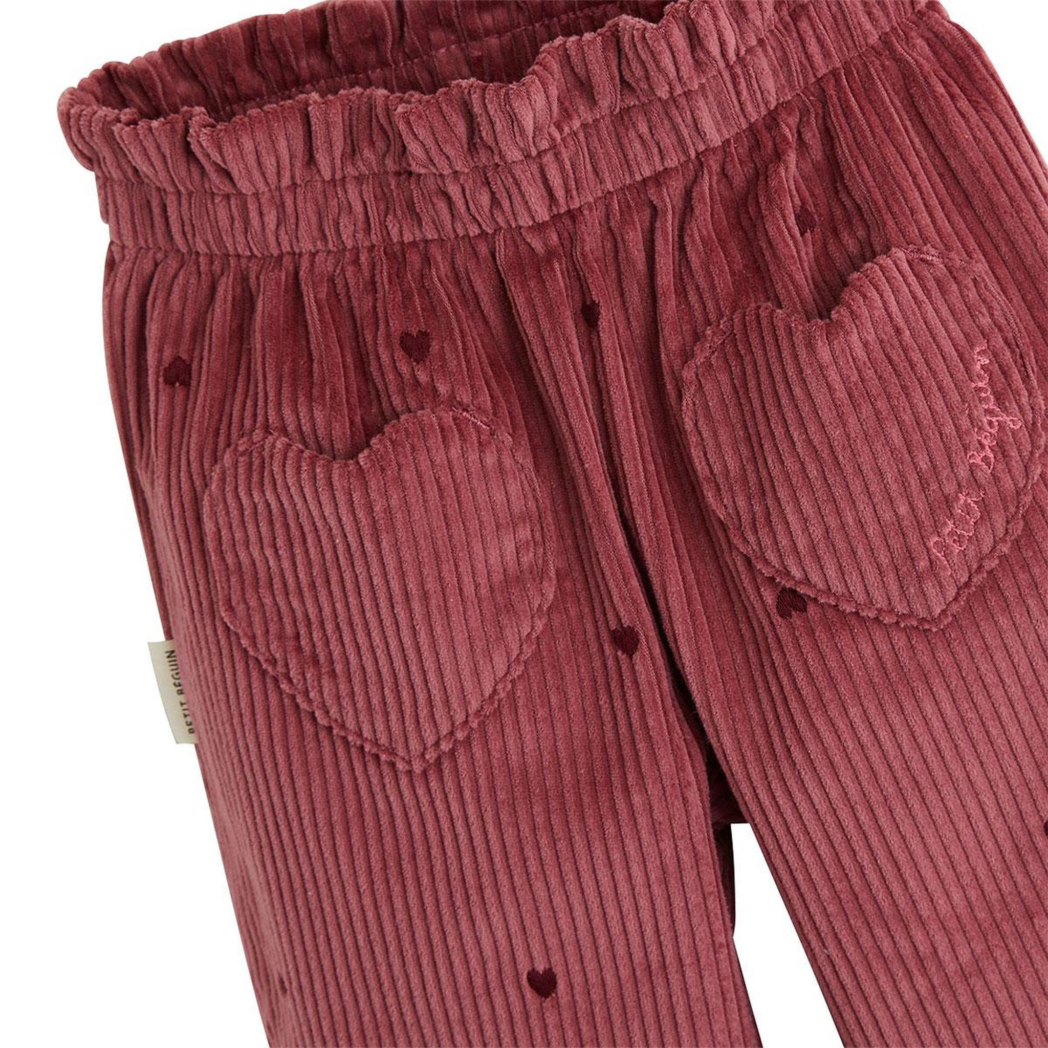 Voir la diapositive 3 : Petit BÃ©guin Pantalon enfant en velours côtelé aimée