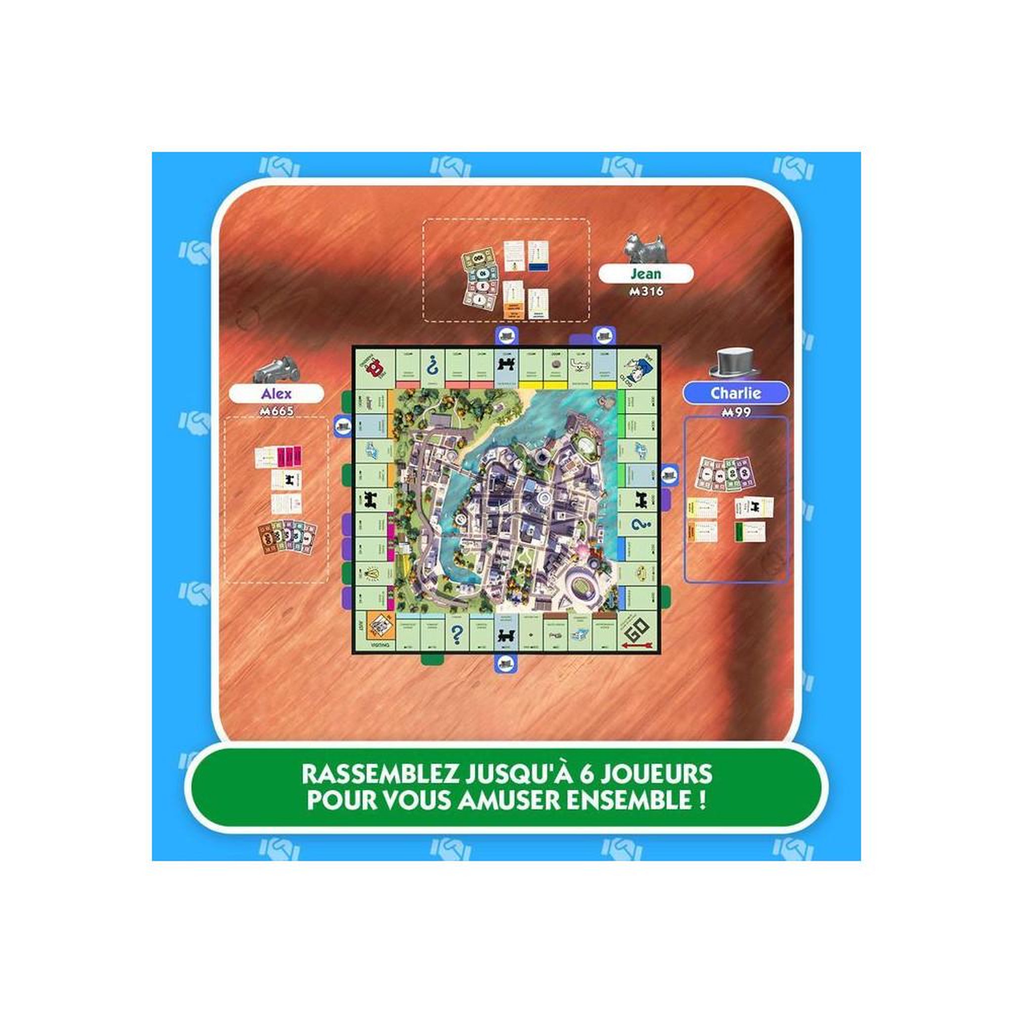 Voir la diapositive 3 : UBISOFT Monopoly 2024 - Jeu Nintendo Switch - Code in a Box
