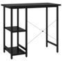 Voir la diapositive 5 : VIDAXL Bureau d'ordinateur Noir 80x40x72 cm MDF et metal
