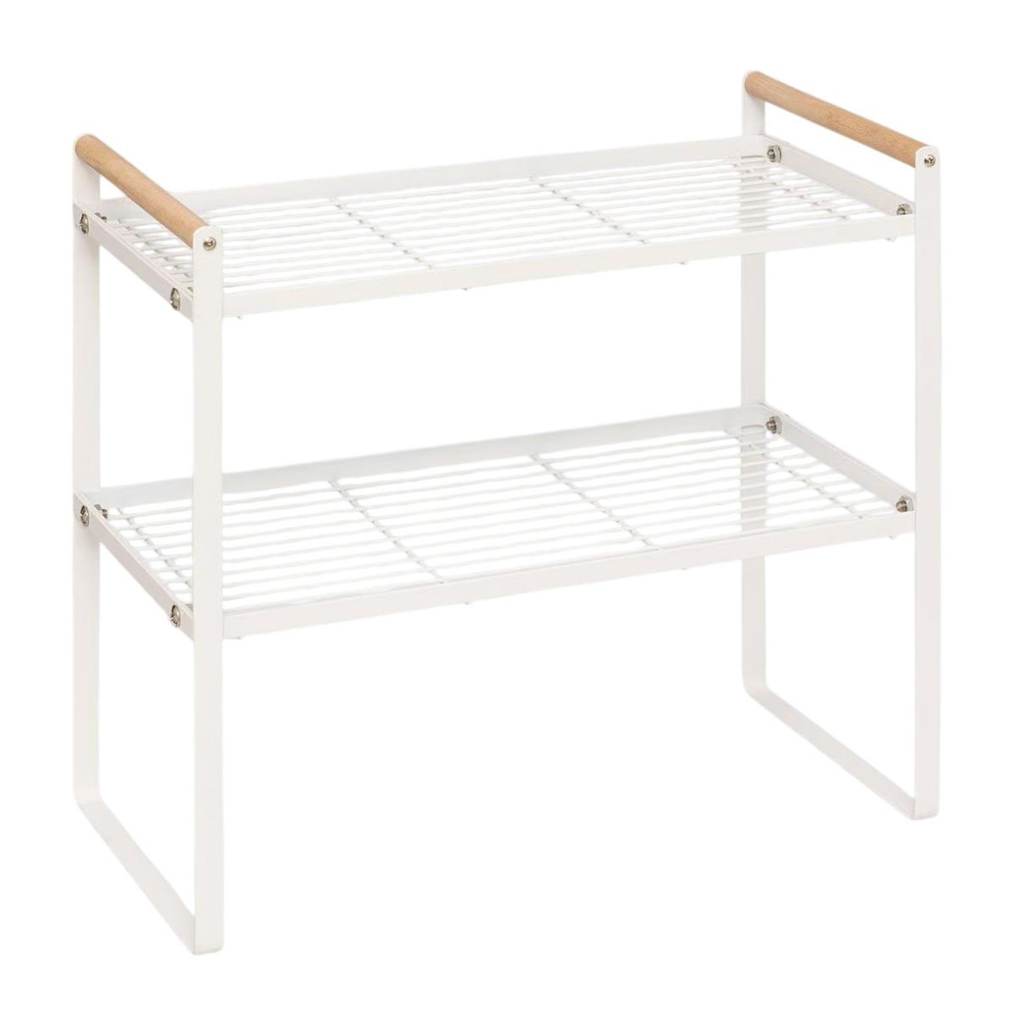 FIVE Étagère de Cuisine 2 Niveaux  Balm  42cm Blanc