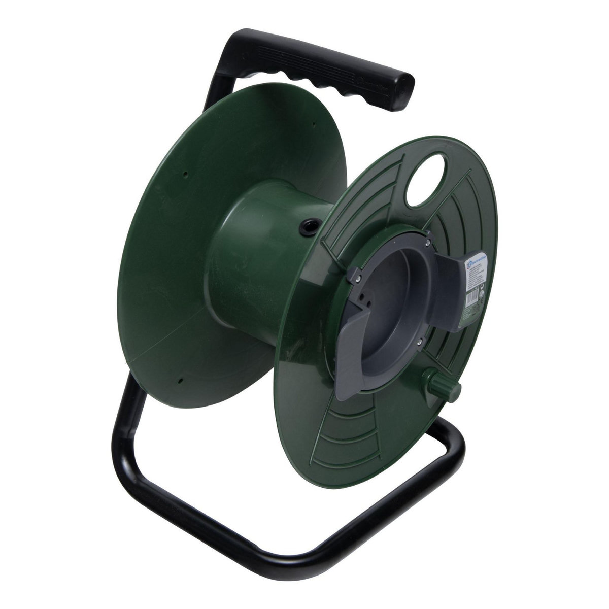 Electraline Enrouleur de cable vide socle métal