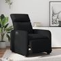 Voir la diapositive 1 : VIDAXL Fauteuil inclinable electrique Noir Similicuir